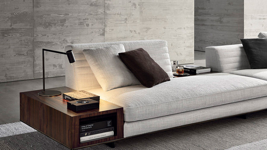 Minotti2021新品沙发 以功能性著称的Roger沙发 第4张