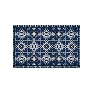 Baroque Bleu Roi地毯