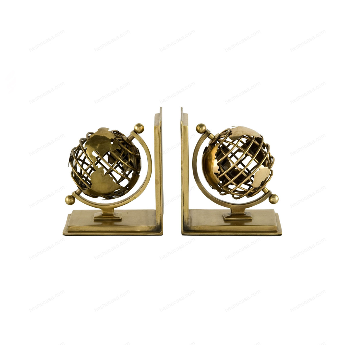 Bookend Globe Set Of 2 书立