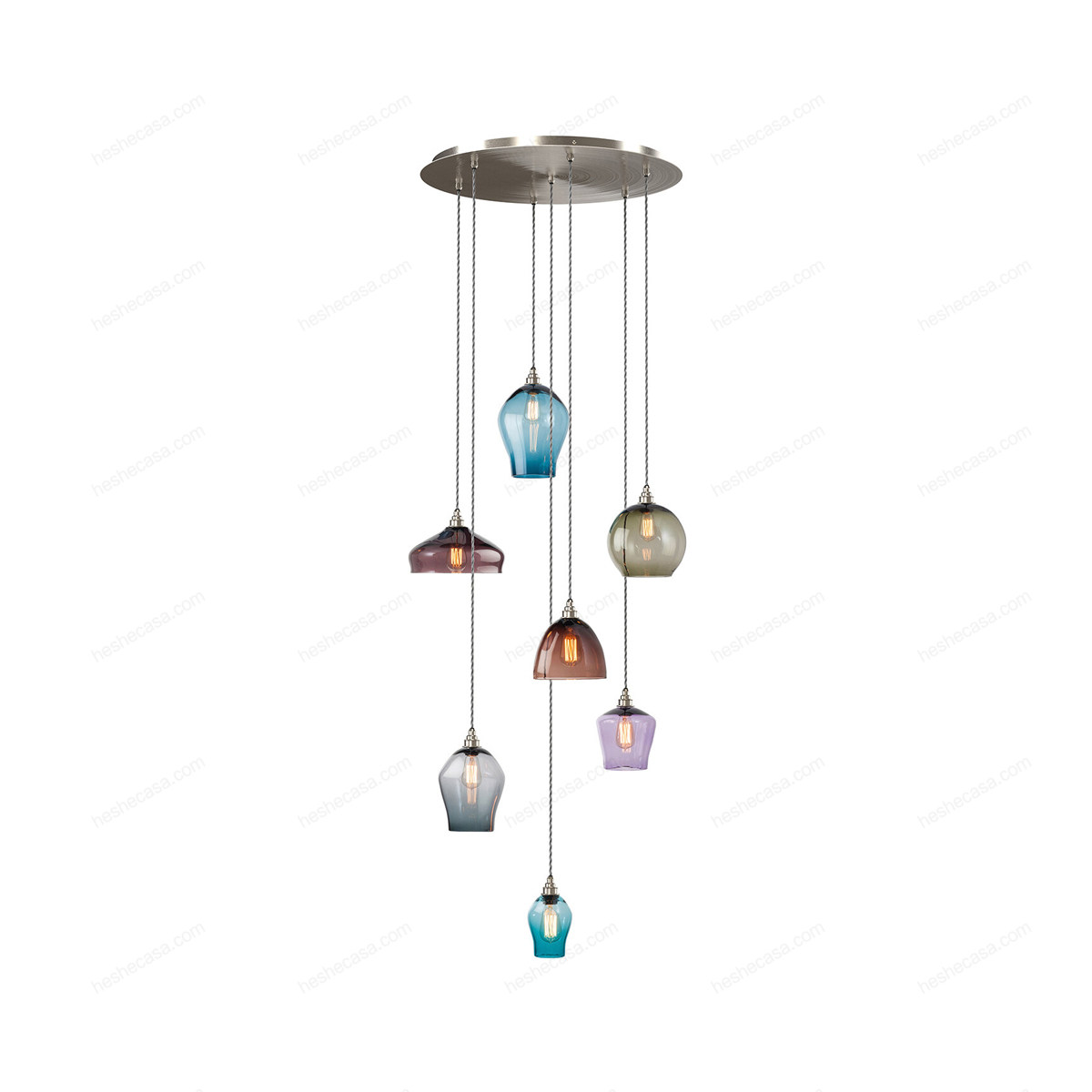 7 Drop Pendant Chandelier吊灯