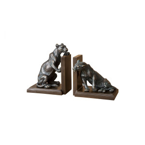 Bookend Lioness Set Of 2 书立