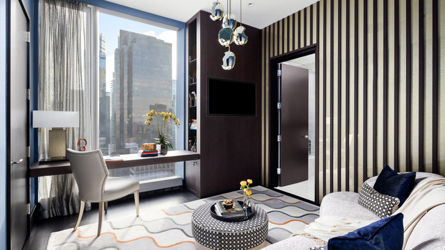 SICIS家具装修设计 纽约中央公园大厦豪华公寓案例 第4张