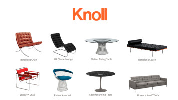 盘点全球顶级家具品牌Knoll的经典设计作品