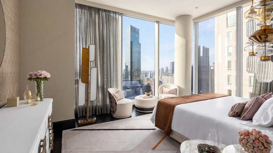 SICIS家具装修设计 纽约中央公园大厦豪华公寓案例 第6张
