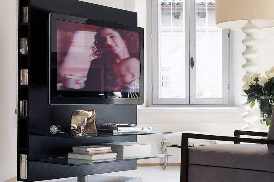 Porada家具经典设计 Mediacenter旋转式电视柜 让客厅更加惊艳 第2张