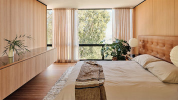 Dezeen设计网：分享全球10个原木装修设计的卧室
