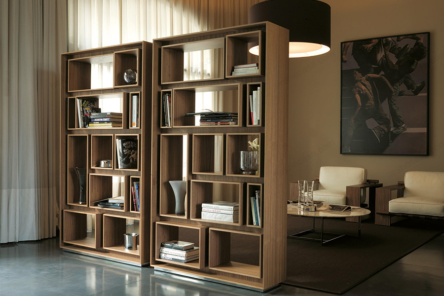 Porada“第一”书柜 完美诠释对天然材质热爱的意大利设计 第2张