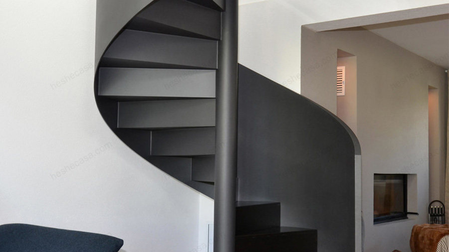 10种家用室内楼梯样式 解决室内楼梯设计烦恼 第4张