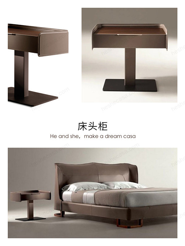 Giorgetti家具搭配方案 现代意式卧室家具布置 第3张