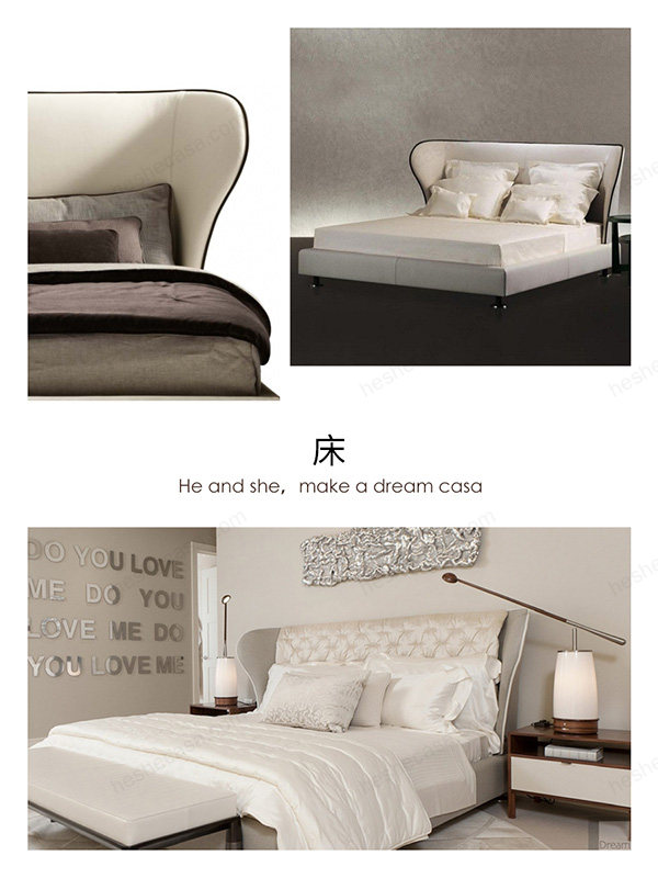 Giorgetti家具搭配方案 现代意式卧室家具布置 第1张