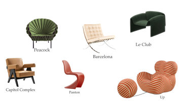 7张进口家具中的经典椅子 被博物馆收藏 设计史上留名