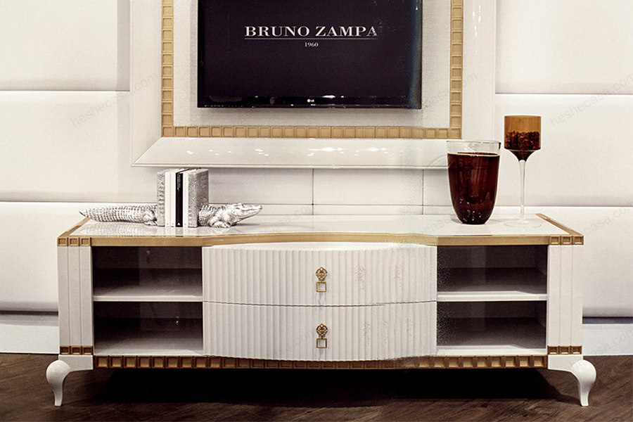 意大利家具Bruno Zampa的电视柜设计 将生活的精致展现 第2张