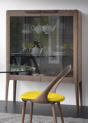意大利porada展示柜 超高工艺水平 展现居家空间的时尚美