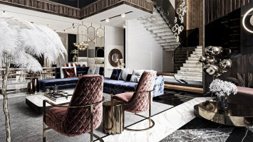 Luxxu和Boca do Lobo合作打造的开罗豪华别墅装修