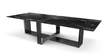LUXXU餐桌：独特的设计唤起奢华的空间氛围