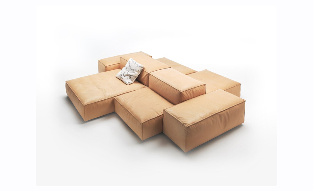 模块化与北欧风碰撞 沙发极简设计下的自由形态