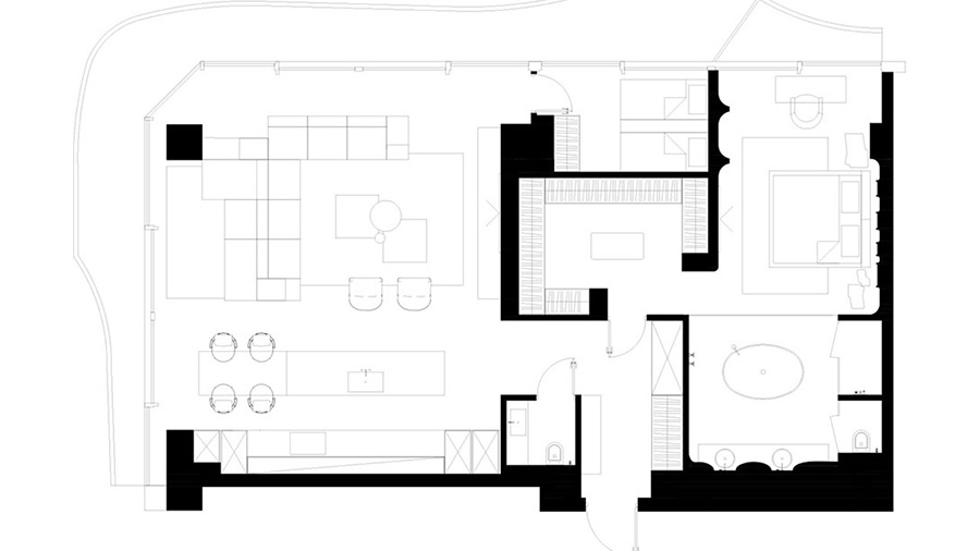 艺术家的客厅设计案例（艺术家住宅设计思路）第8张