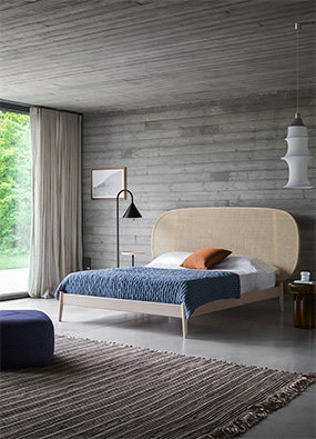 意大利设计工作室E-ggs为Miniforms品牌设计的Shiko Wien床