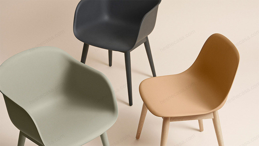 丹麦家具品牌Muuto重新发布Fiber纤维椅 第2张