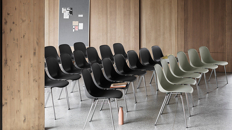 丹麦家具品牌Muuto重新发布Fiber纤维椅 第1张