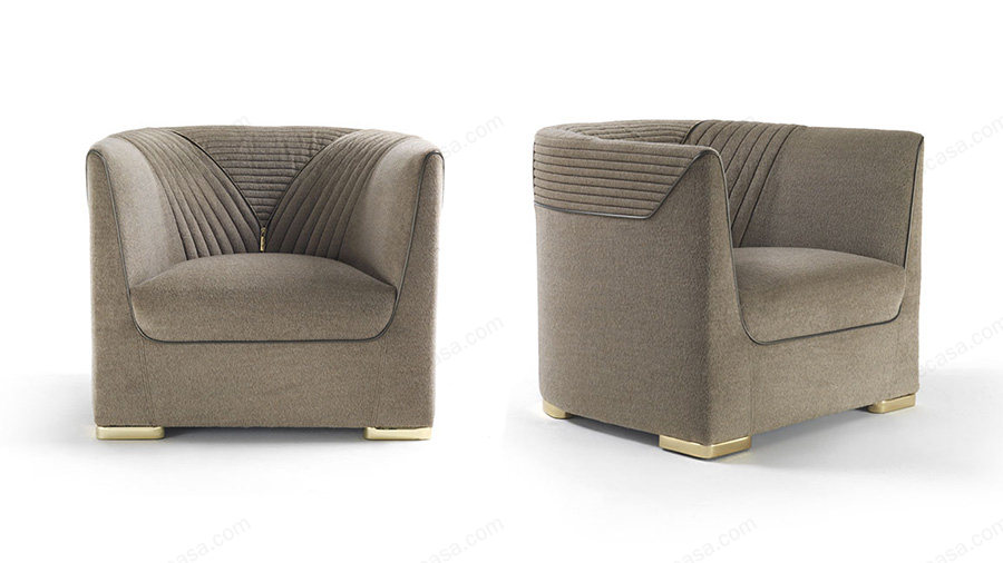 VITTORIA FRIGERIO品牌优雅复古的意式扶手椅DIANA 第2张