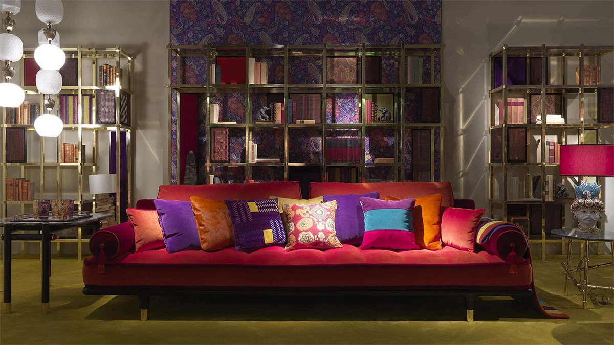 ETRO HOME INTERIORS家具的沙发系列 不同的设计传达共同的品牌价值