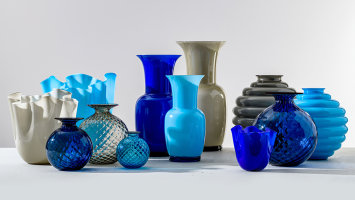 VENINI品牌玻璃花瓶，历经百年积淀的世界级奢华玻璃文化