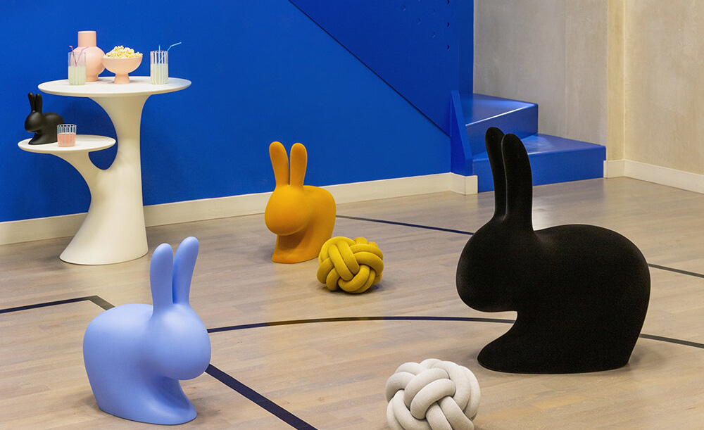 qeeboo品牌兔子家具设计系列