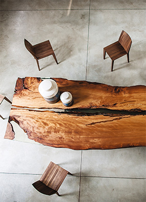 意大利RIVA1920实木家具 将大自然“搬”进家里