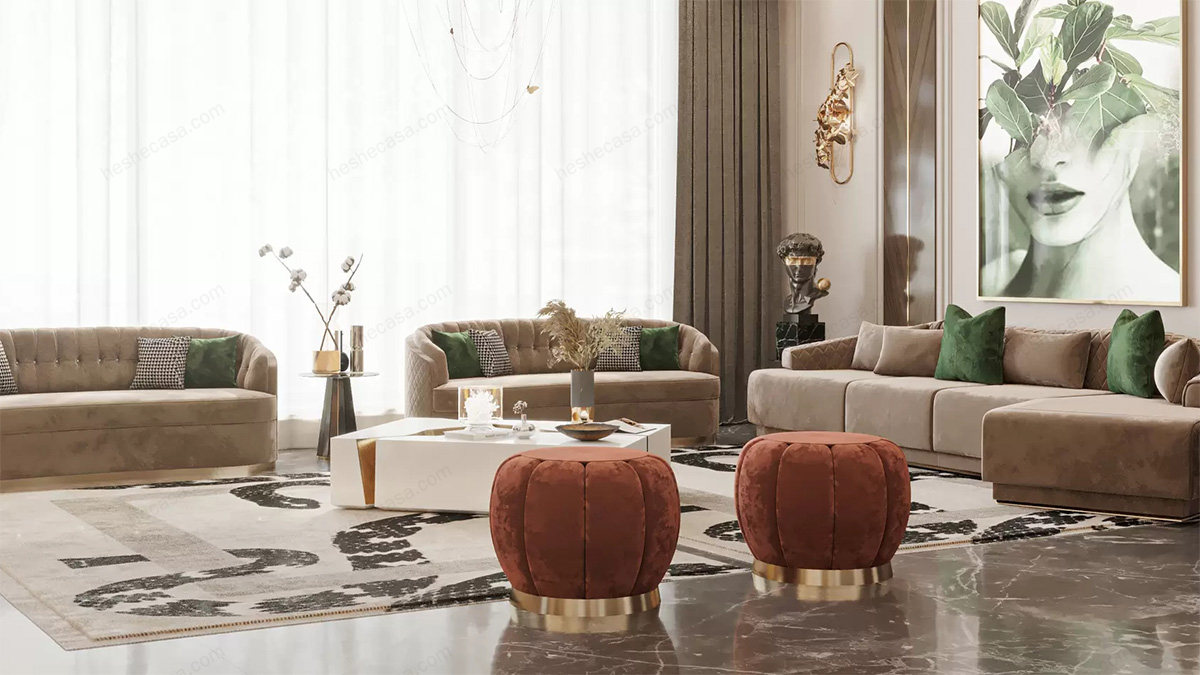 LUXXU家具为BACHELORETTE PAD公寓营造精致和奢华的氛围