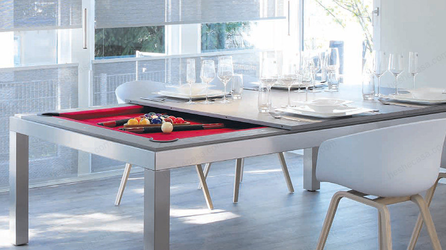 餐桌也能变成台球桌？Fusiontables台球餐桌就可以
