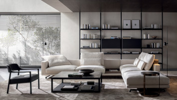 Molteni&C | 极简设计与高级配色，呈现现代时尚空间。