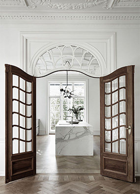 从哥本哈根18世纪的别墅装修 看定制工艺与再创造