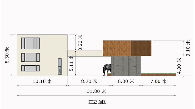 长空创作办公楼装修设计图 第4张