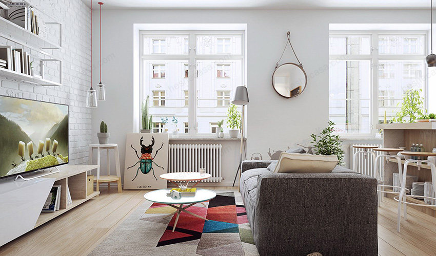 经典北欧风公寓案例 展示北欧室内设计的美 第5张