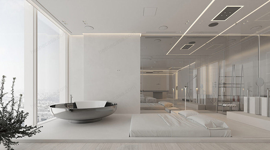 室内设计中的奢华极简主义 在简约的布局中凸显个性 第10张