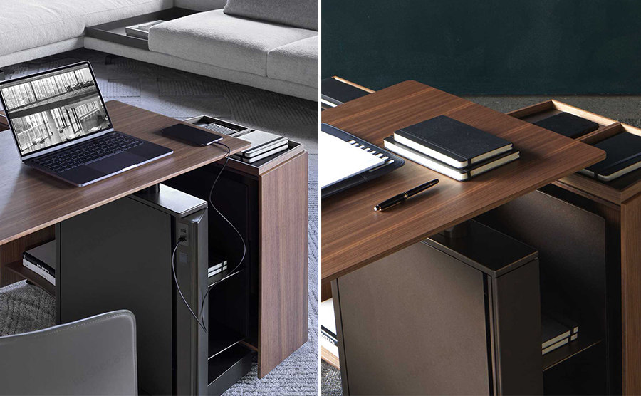 Molteni&C品牌2021新品Touch Down Unit 办公桌 3