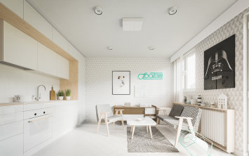 20平方米公寓改造 极简+环保+怀旧的融合