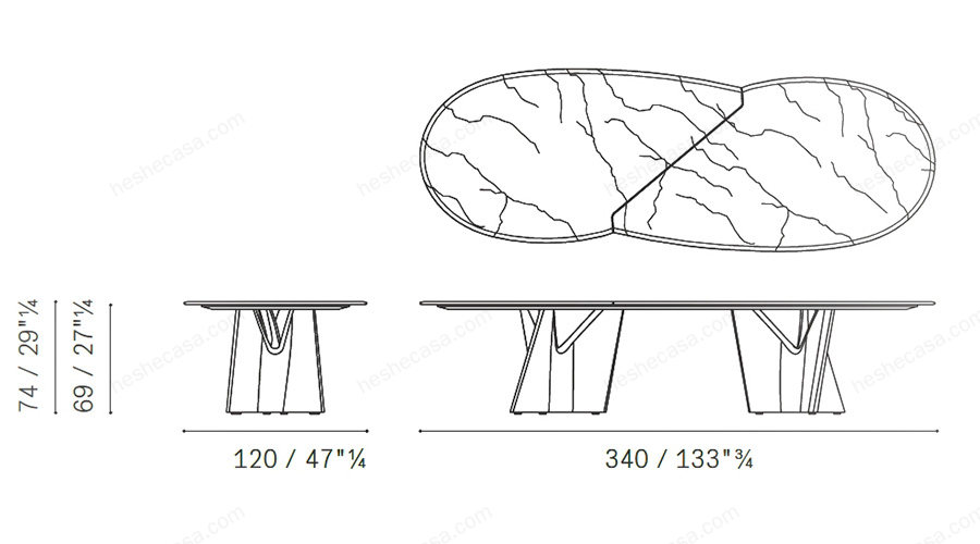 大自然的杰作，全球仅生产72个的限量款餐桌 第2张