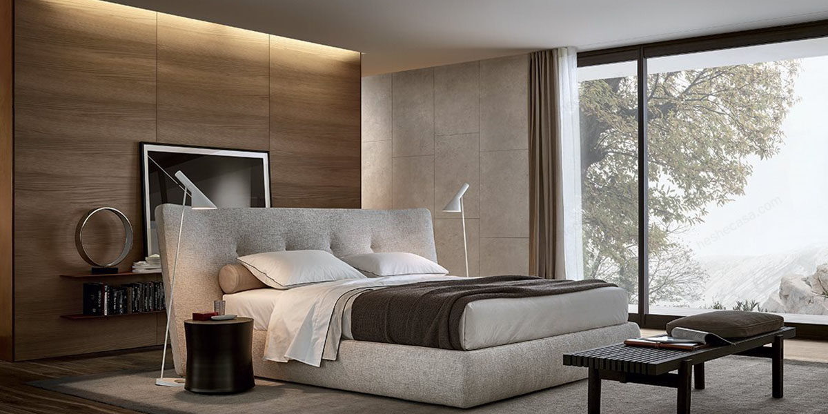 Poliform品牌定制床 让卧室具备现代时尚感