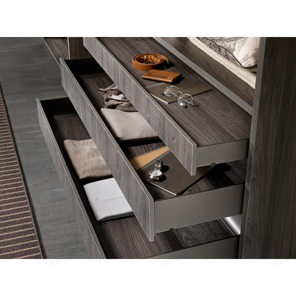 3 sided drawer H 78 铝制三侧抽屉 用于正面木质抽屉