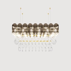 Twin Rectangular Chandelier吊灯