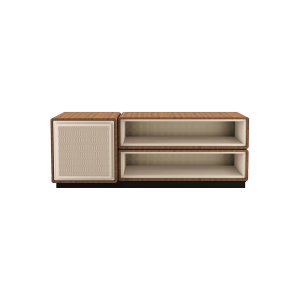 Dedalo back sofa cabinet