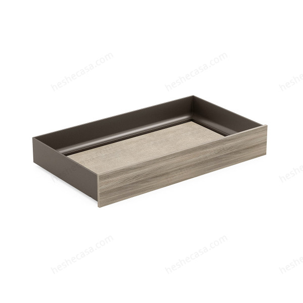 3 sided drawer H 128 铝制三侧抽屉 用于正面木质抽屉