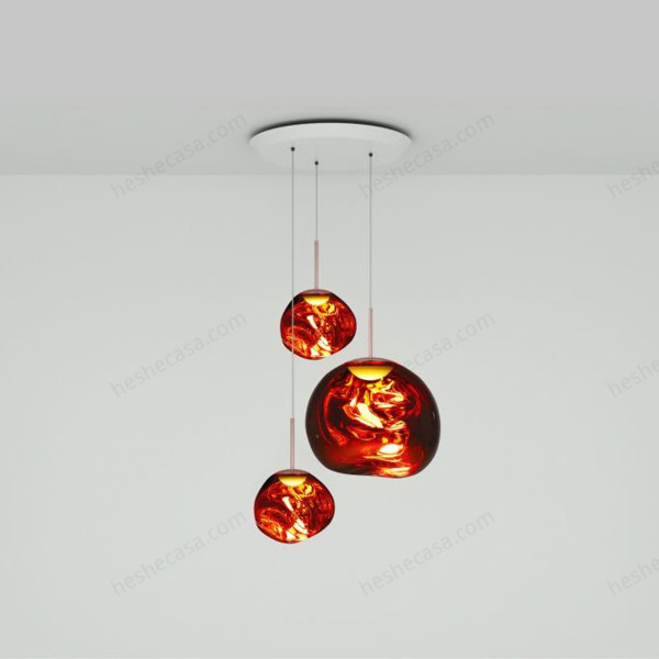 Melt LED Trio Round Pendant System吊灯