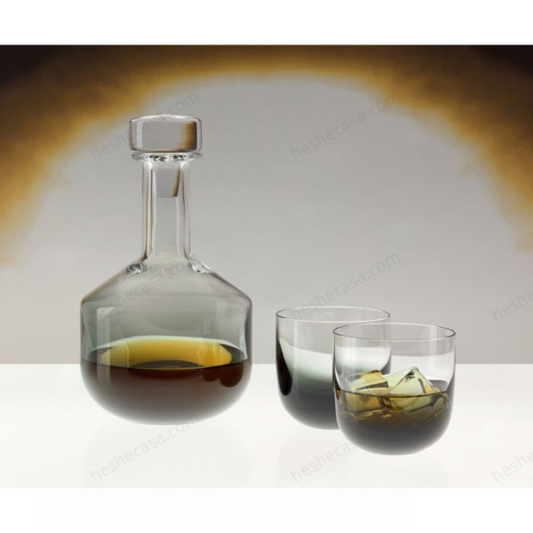 Tank Whiskey Glasses Black x2 酒杯