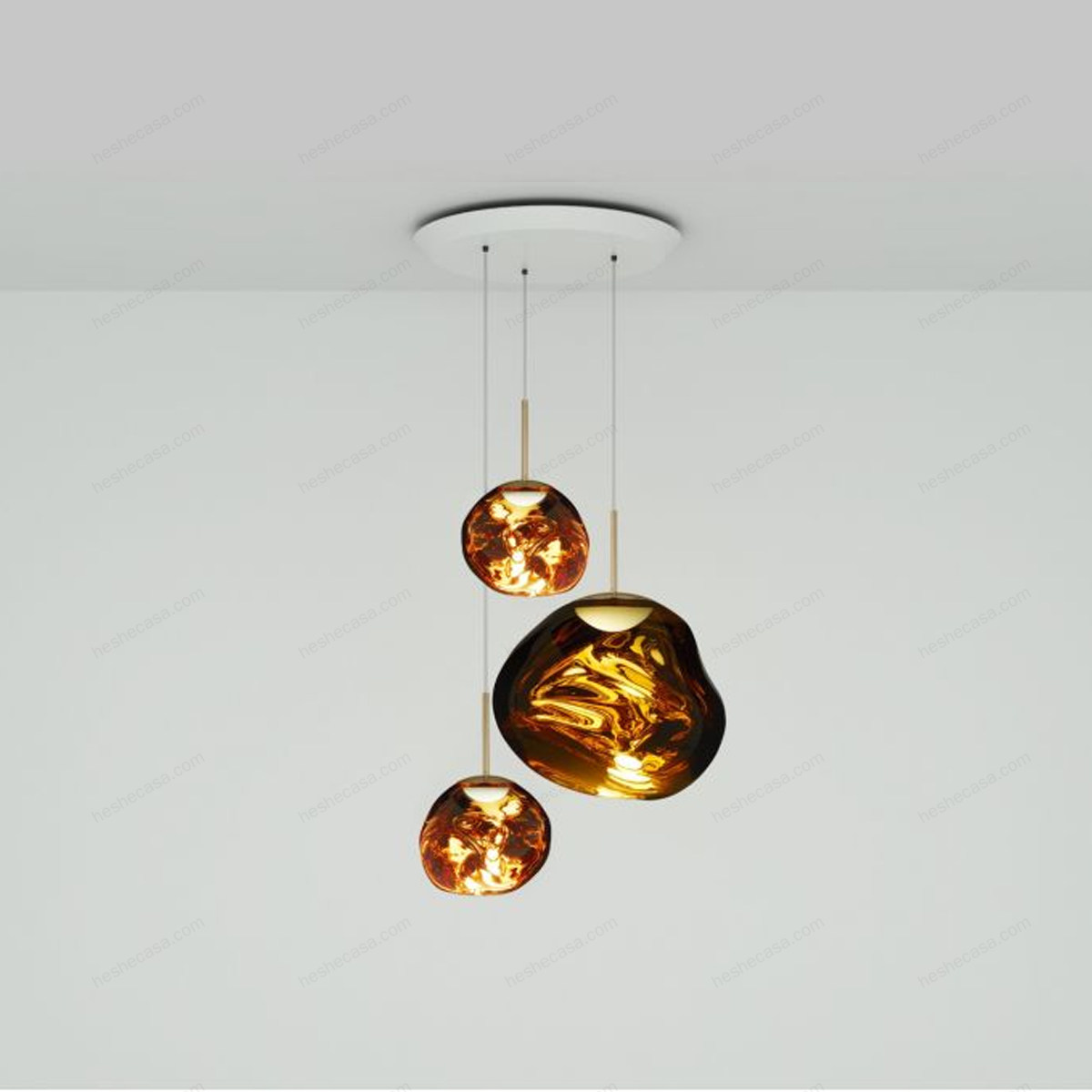 Melt LED Trio Round Pendant System吊灯