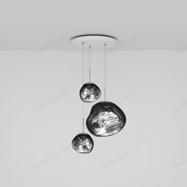 Melt LED Trio Round Pendant System吊灯