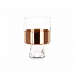 Tank Low Ball Glasses Copper x2 酒杯