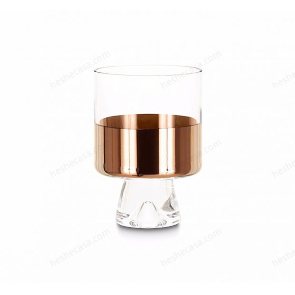 Tank Low Ball Glasses Copper x2 酒杯